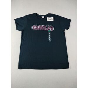 Cabela's T‎ Shirt Women's Large Black Westerncore Cowgirlcore Country Farmcore